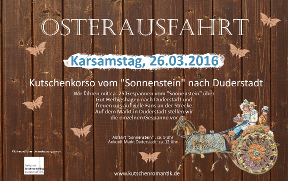 Kutschenkorso Ostersamstag